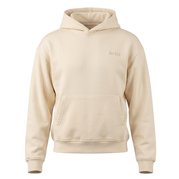ACT — Hoodie beige 480 GSM