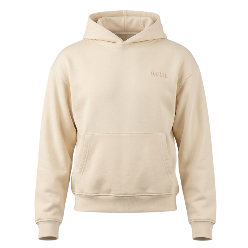 ACT — Hoodie beige 480 GSM